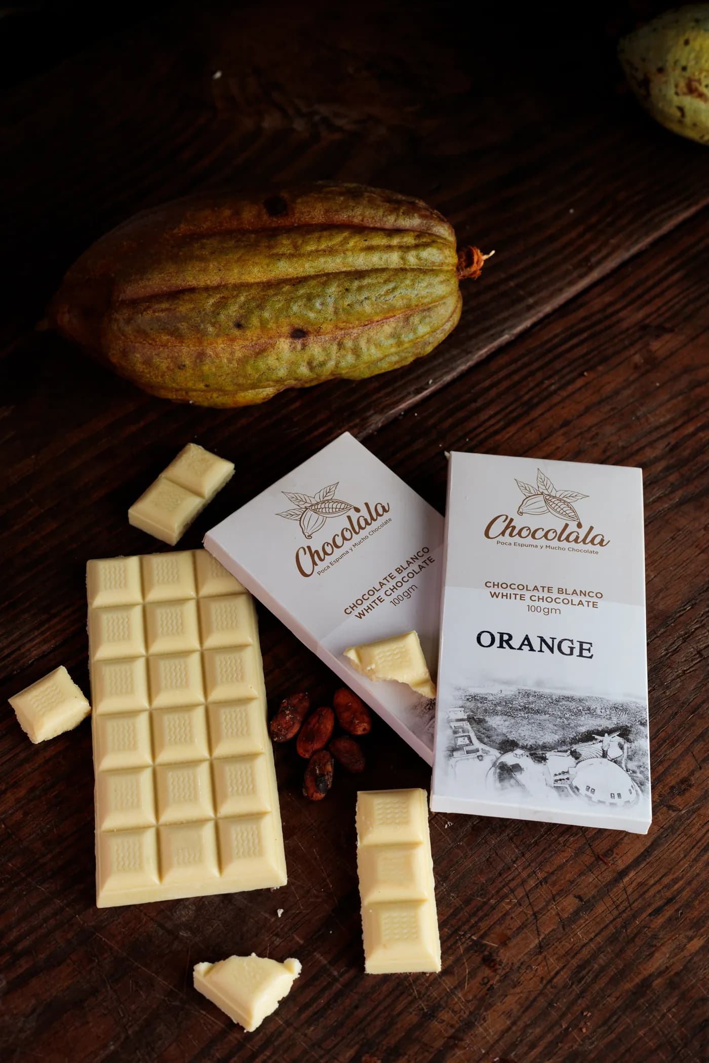 White Chocolate with Orange Flavor 2