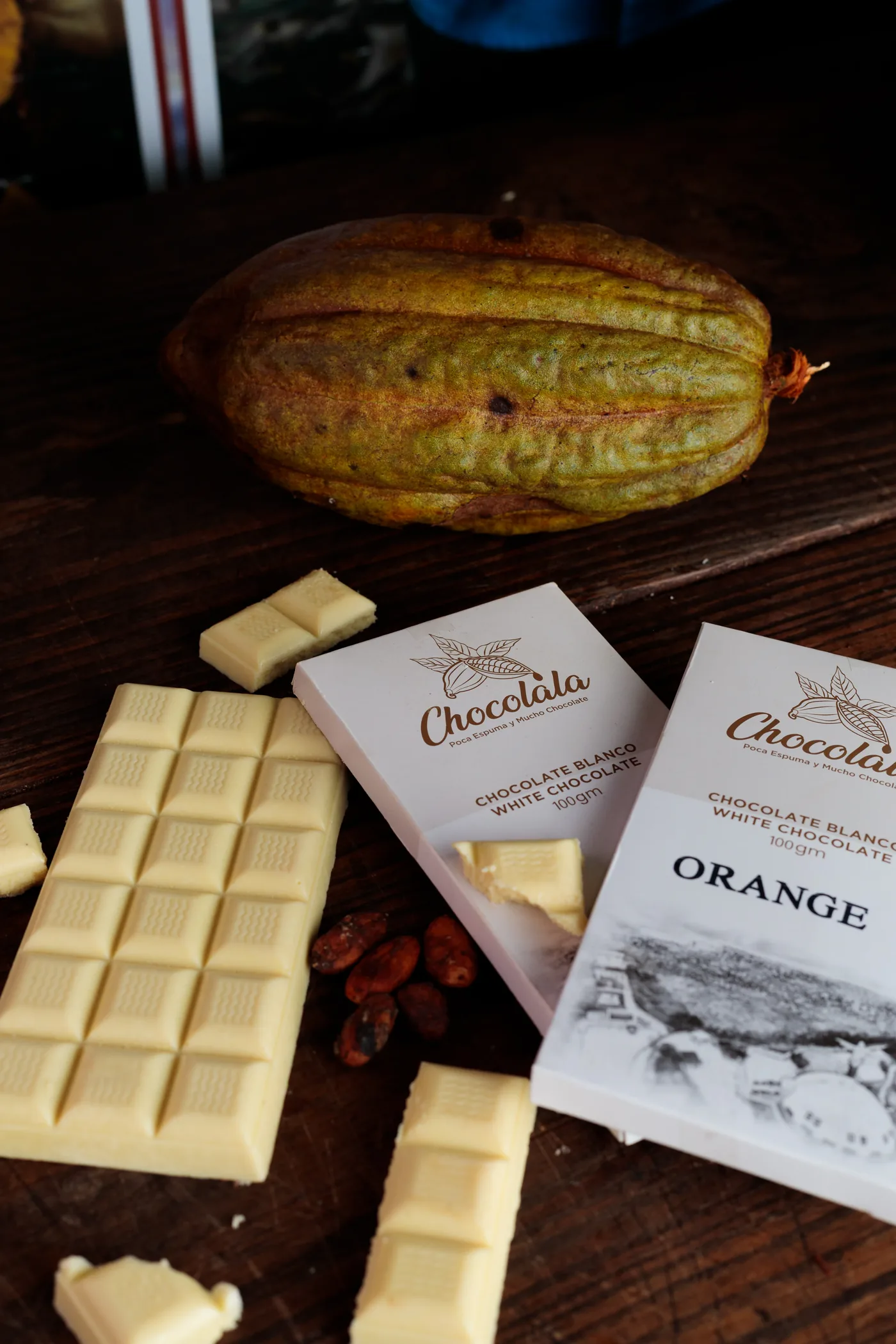 White Chocolate with Orange Flavor 4