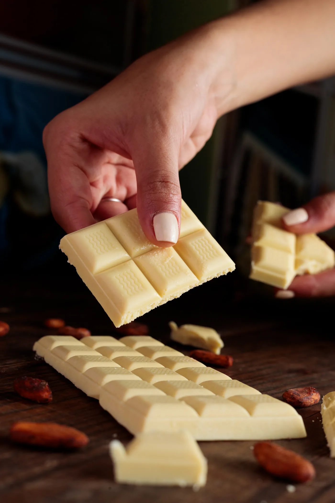Chocolate Blanco con Sabor a Naranja 6