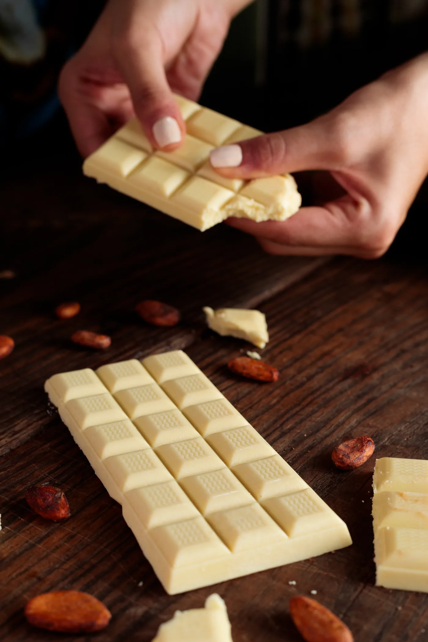 Chocolate Blanco con Sabor a Naranja 8