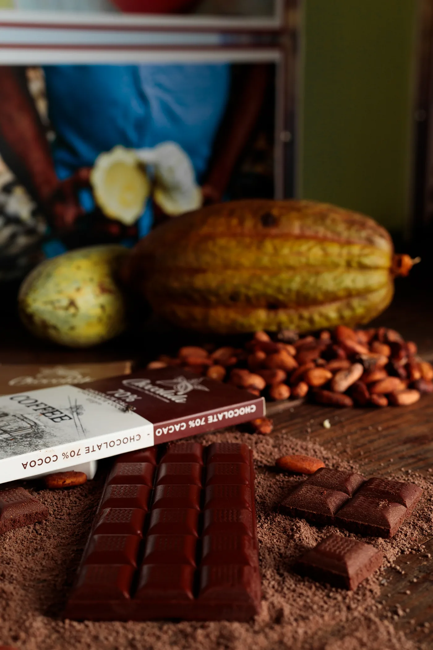 70% Cacao Dark Chocolate 10