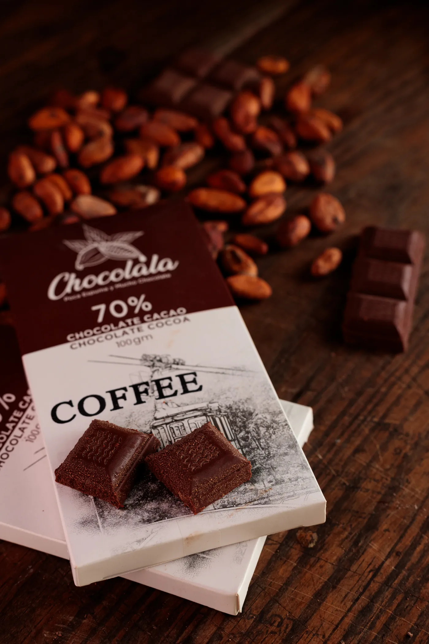 70% Cacao Dark Chocolate 12